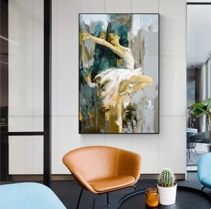Custom Living Room Decorative Painting Frameless
