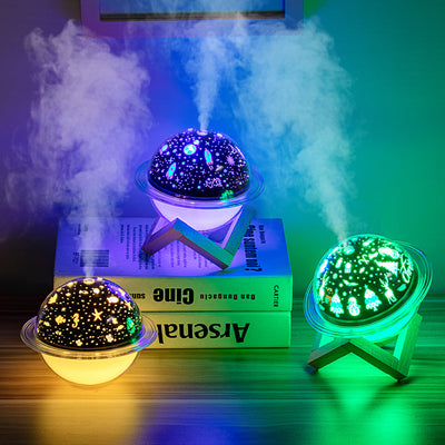 New Projection Lamp Humidifier Bedroom Desktop HumidifierProjection Lamp Humidifier Bedroom Desktop Humidifier