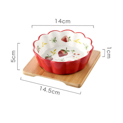 Ceramic pet bowl