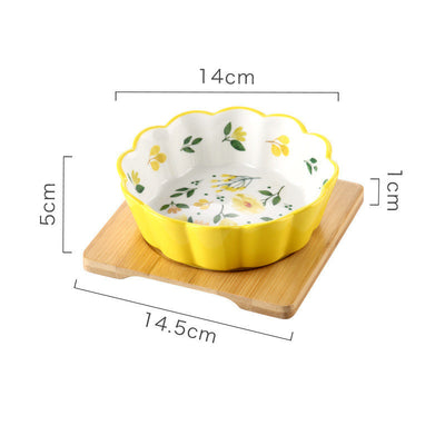 Ceramic pet bowl