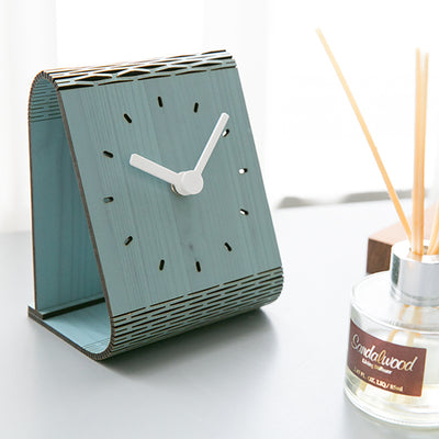 Simple Desktop Desk Clock Desktop Ornaments Desk Clock Bedroom Silent Pendulum Clock Home Wall Clock
