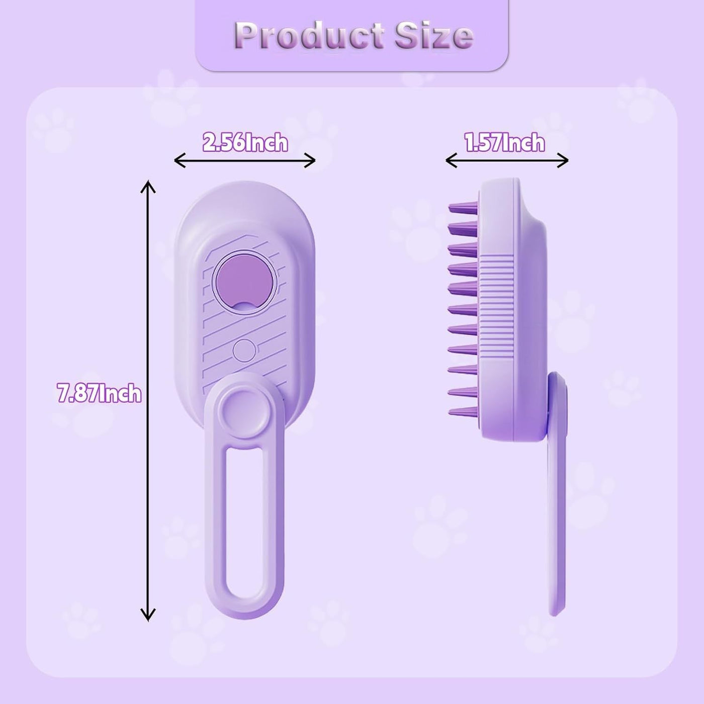 steamy cat brush