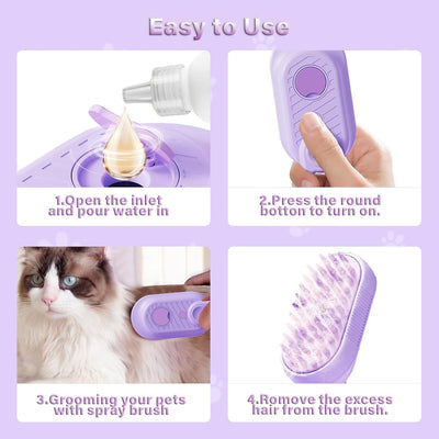 steamy cat brush