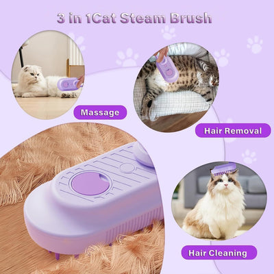 steamy cat brush