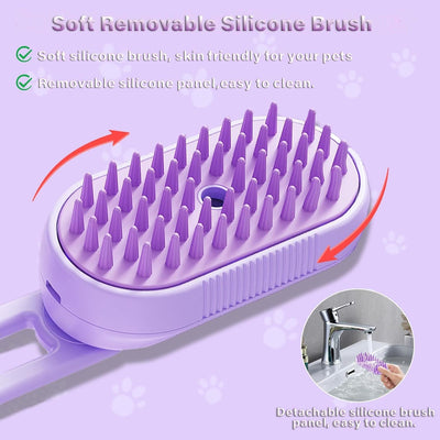 steamy cat brush