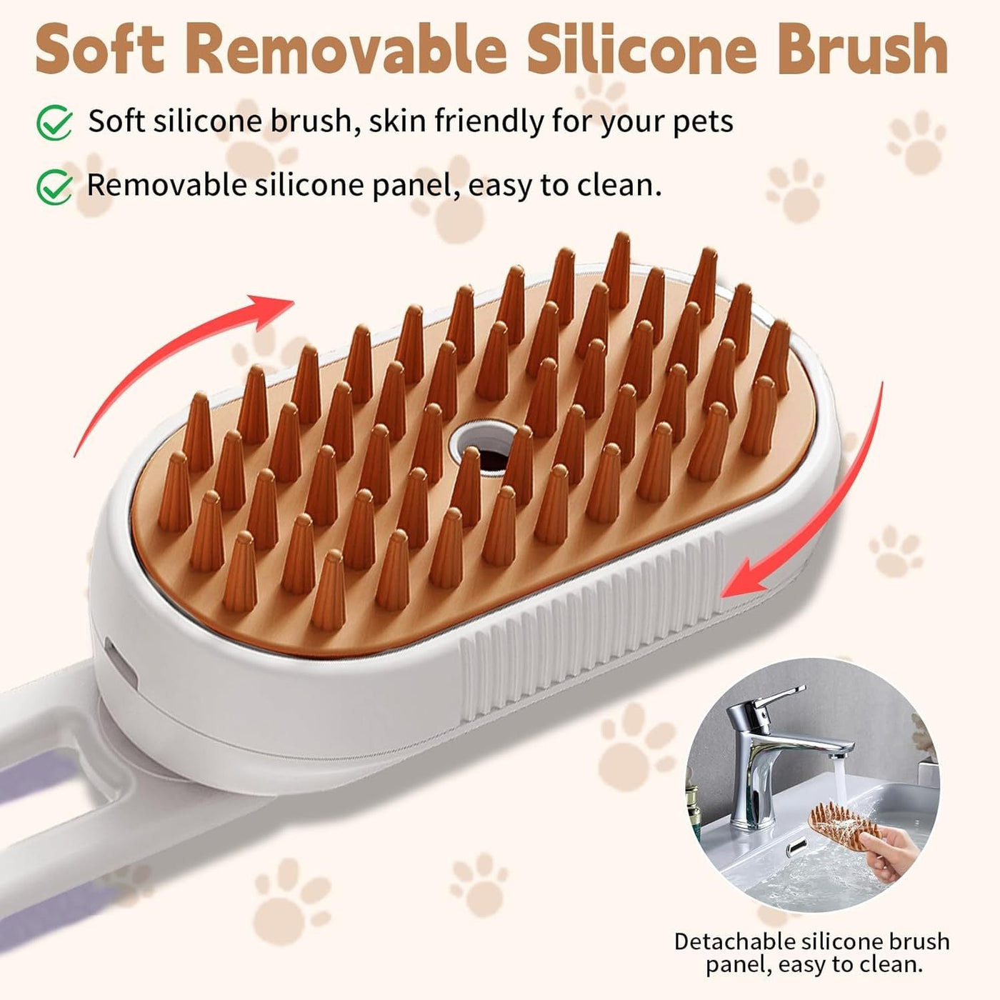 steamy cat brush