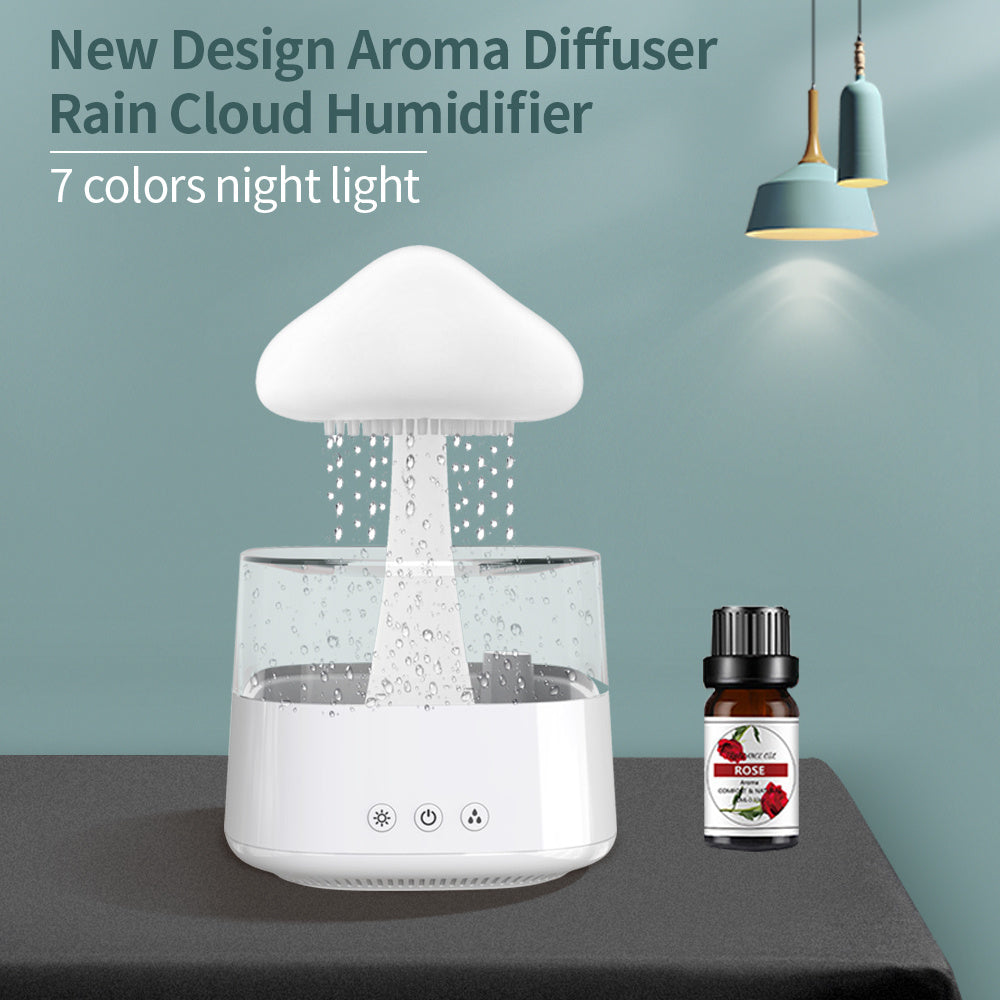 Rain Humidifier Mushroom Humidifier Rain Cloud Humidifier Water Drop HRain Humidifier Mushroom Humidifier Rain Cloud Humidifier Water Drop Humidifier