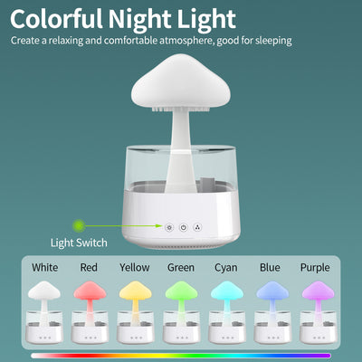Rain Humidifier Mushroom Humidifier Rain Cloud Humidifier Water Drop HRain Humidifier Mushroom Humidifier Rain Cloud Humidifier Water Drop Humidifier