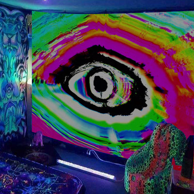 Home Decor Fluorescent Tapestry Background Fabric