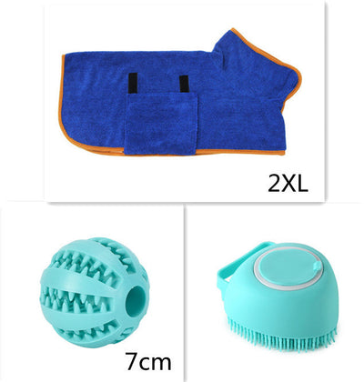 silicone dog bath massage brush