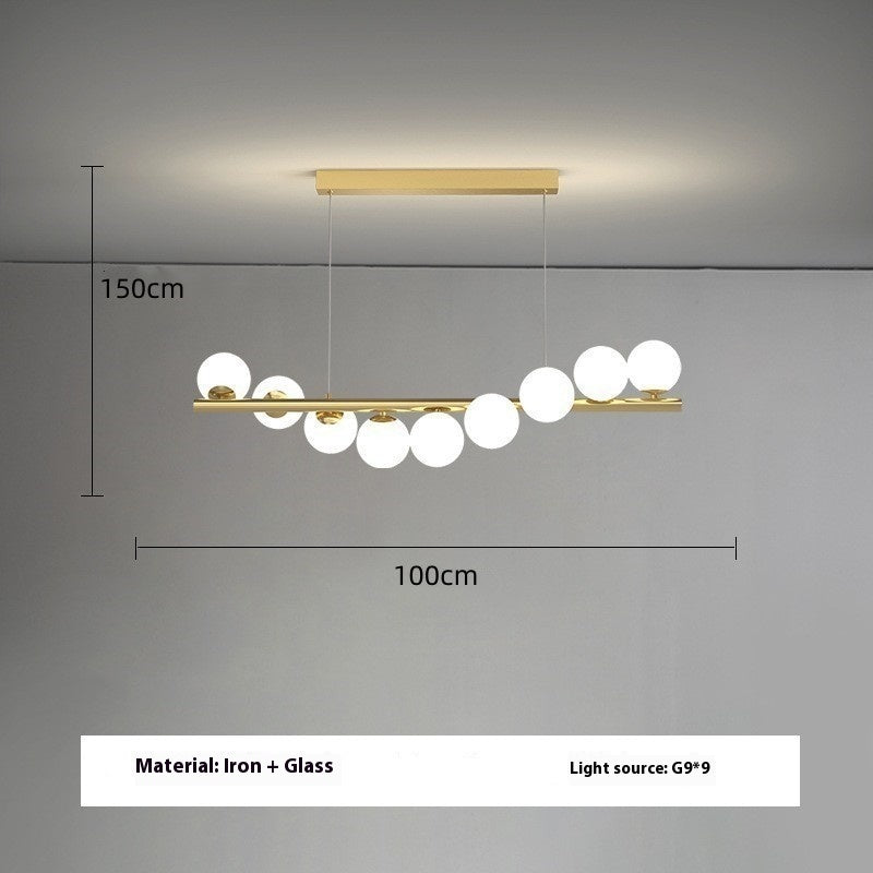 Dining Room Chandelier Creative 3D Long ChandelierDining Room Chandelier Creative 3D Long Chandelier