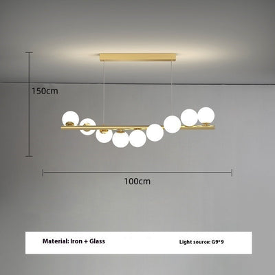 Dining Room Chandelier Creative 3D Long ChandelierDining Room Chandelier Creative 3D Long Chandelier