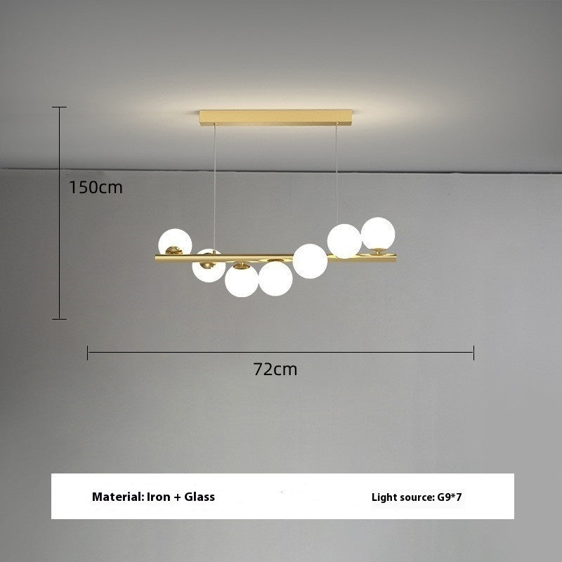 Dining Room Chandelier Creative 3D Long ChandelierDining Room Chandelier Creative 3D Long Chandelier