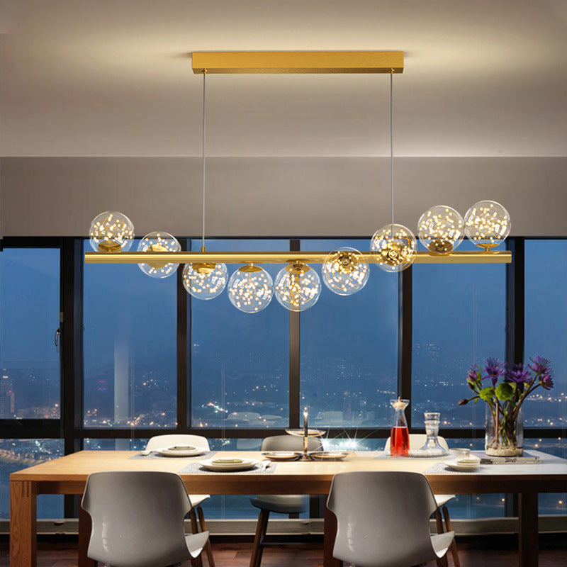 Dining Room Chandelier Creative 3D Long ChandelierDining Room Chandelier Creative 3D Long Chandelier