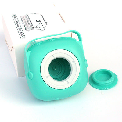 silicone dog bath massage brush