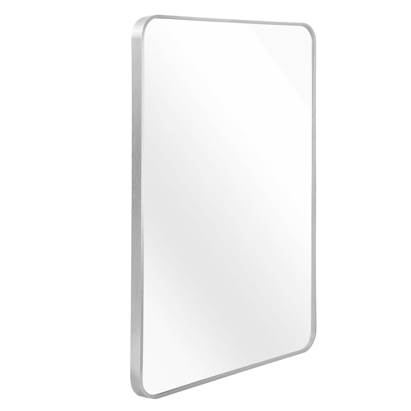 Silver bathroom mirrors