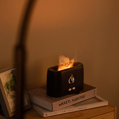Factory Price Flame Humidifier Aroma Diffusers Machine Home Bedroom SiFactory Price Flame Humidifier Aroma Diffusers Machine Home Bedroom Silent Essential Oil Flame Aroma Diffuser