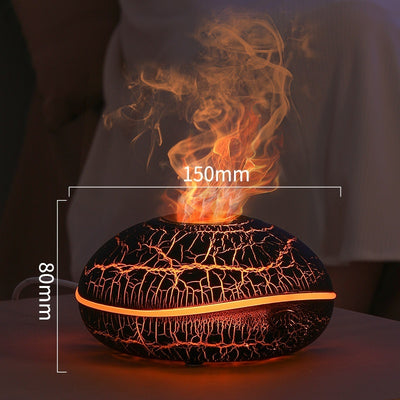 Large Capacity Rainbow Humidifier Simulation Flame Aroma DiffuserLarge Capacity Rainbow Humidifier Simulation Flame Aroma Diffuser