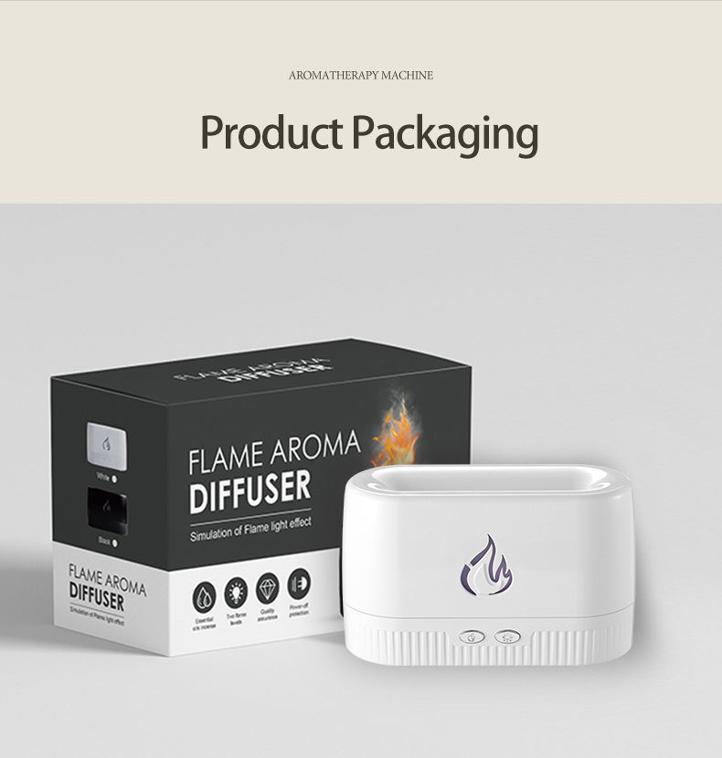 Factory Price Flame Humidifier Aroma Diffusers Machine Home Bedroom SiFactory Price Flame Humidifier Aroma Diffusers Machine Home Bedroom Silent Essential Oil Flame Aroma Diffuser