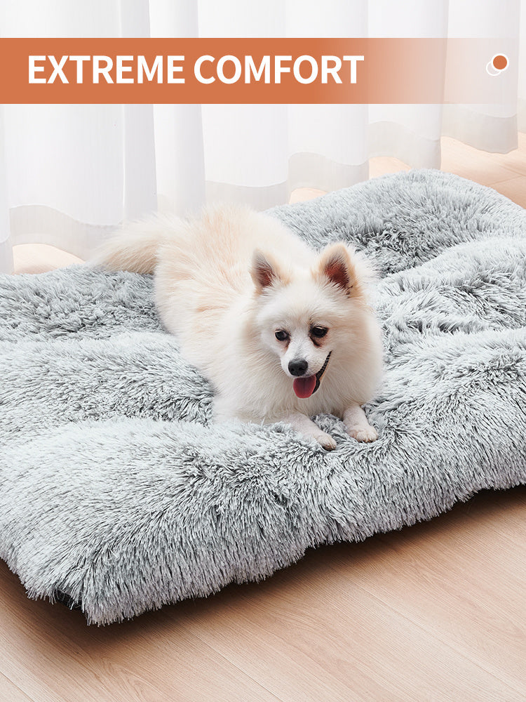 Dog Bed Mats Washable Large Dog Sofa Bed Portable Pet Kennel Long PlusDog Bed Mats Washable Large Dog Sofa Bed Portable Pet Kennel Long Plush House Sleep Protector Product Dog Bed