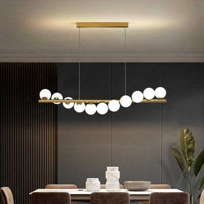 Dining Room Chandelier Creative 3D Long ChandelierDining Room Chandelier Creative 3D Long Chandelier