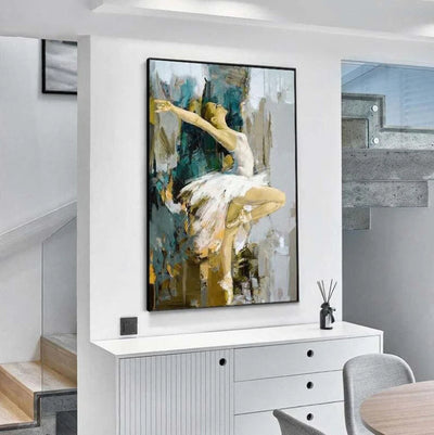 Custom Living Room Decorative Painting Frameless