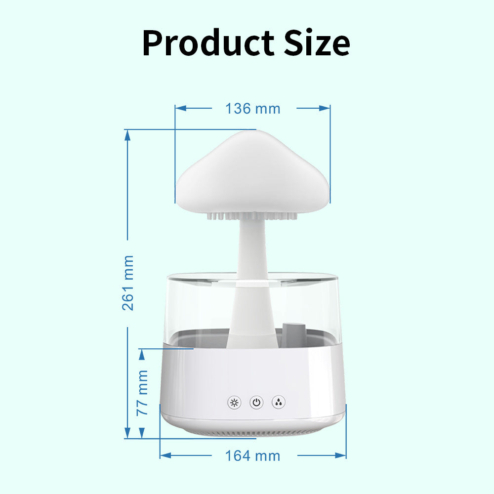 Rain Humidifier Mushroom Humidifier Rain Cloud Humidifier Water Drop HRain Humidifier Mushroom Humidifier Rain Cloud Humidifier Water Drop Humidifier