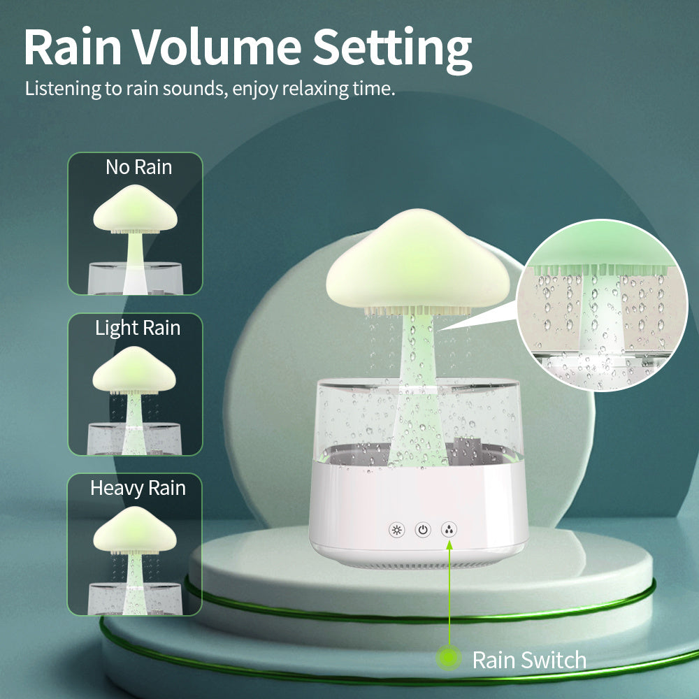 Rain Humidifier Mushroom Humidifier Rain Cloud Humidifier Water Drop HRain Humidifier Mushroom Humidifier Rain Cloud Humidifier Water Drop Humidifier