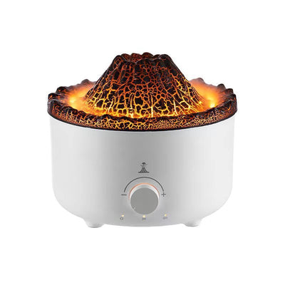 Mute Of New Small Simulated Flame Volcano Humidifier Flame Humidifier Small Simulated Flame Volcano Humidifier Flame Humidifier Volcano Diffuser Home Decorations