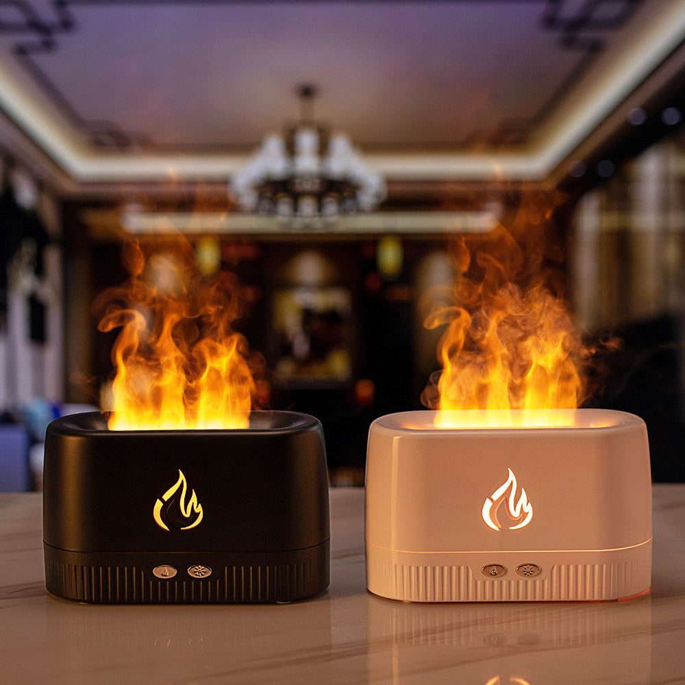 Factory Price Flame Humidifier Aroma Diffusers Machine Home Bedroom SiFactory Price Flame Humidifier Aroma Diffusers Machine Home Bedroom Silent Essential Oil Flame Aroma Diffuser