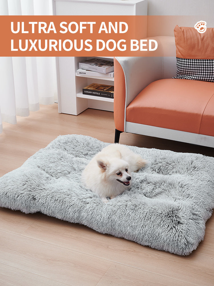 Dog Bed Mats Washable Large Dog Sofa Bed Portable Pet Kennel Long PlusDog Bed Mats Washable Large Dog Sofa Bed Portable Pet Kennel Long Plush House Sleep Protector Product Dog Bed
