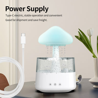 Rain Humidifier Mushroom Humidifier Rain Cloud Humidifier Water Drop HRain Humidifier Mushroom Humidifier Rain Cloud Humidifier Water Drop Humidifier