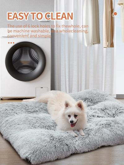 Dog Bed Mats Washable Large Dog Sofa Bed Portable Pet Kennel Long PlusDog Bed Mats Washable Large Dog Sofa Bed Portable Pet Kennel Long Plush House Sleep Protector Product Dog Bed