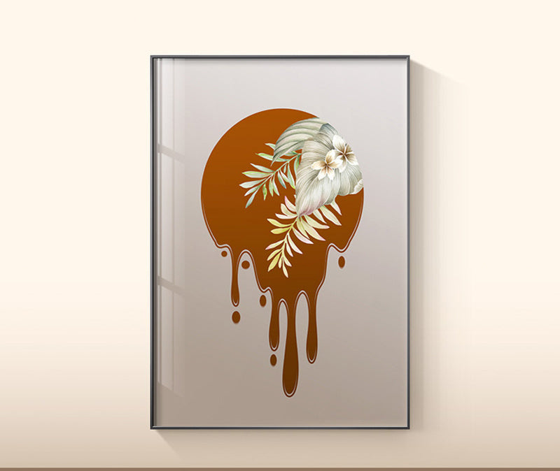 Plant Leaf Wall Art Canvas PaintingPlant Leaf Wall Art Canvas Painting