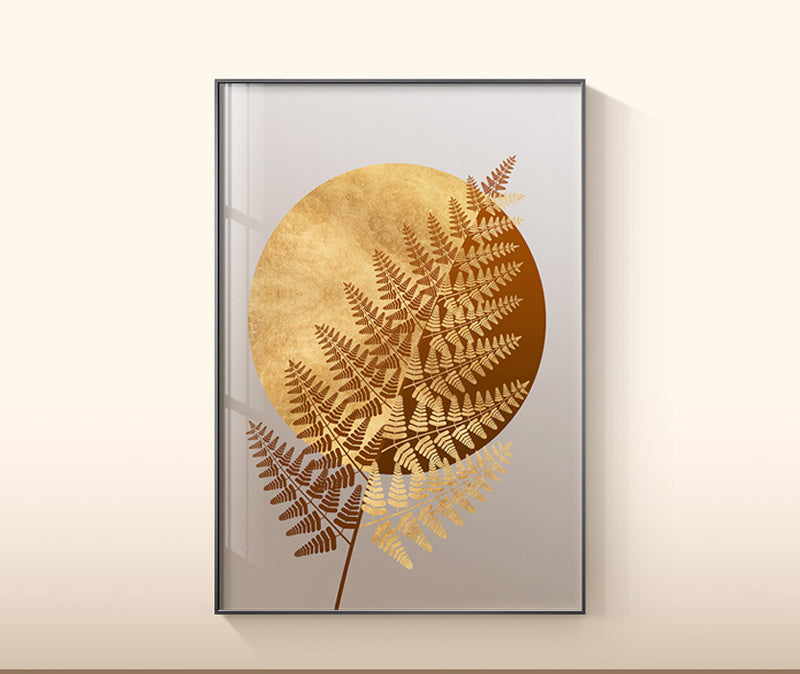 Plant Leaf Wall Art Canvas PaintingPlant Leaf Wall Art Canvas Painting
